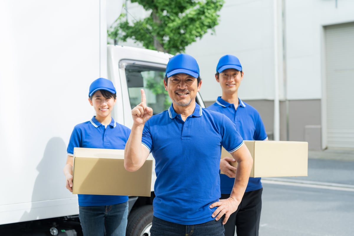 Unser Transportteam freut sich über deine Anfrage
